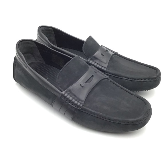 Hugo Boss Shoes | New Hugo Boss Mercedes Benz Black Driving Loafer Mocassin Italy Size 10 | Color: Black | Size: 10 | Annekhancloset's Closet